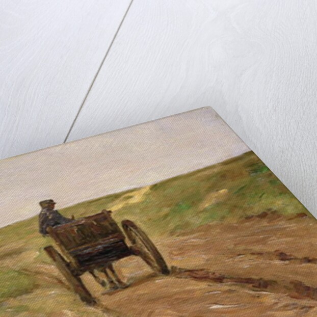 Cart in Katwijk, 1889 by Max Liebermann