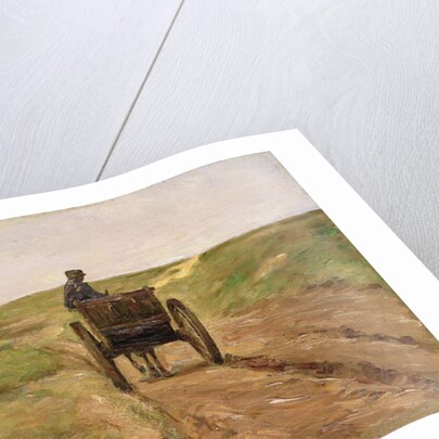 Cart in Katwijk, 1889 by Max Liebermann