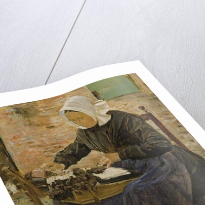 A Dutch Lace-Maker, 1881 by Max Liebermann