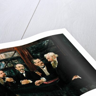 The Hamburg Convention of Professors, 1906 by Max Liebermann