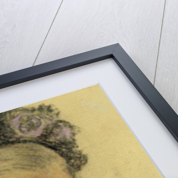 Head of an Old Lady by Adolph Friedrich Erdmann von Menzel