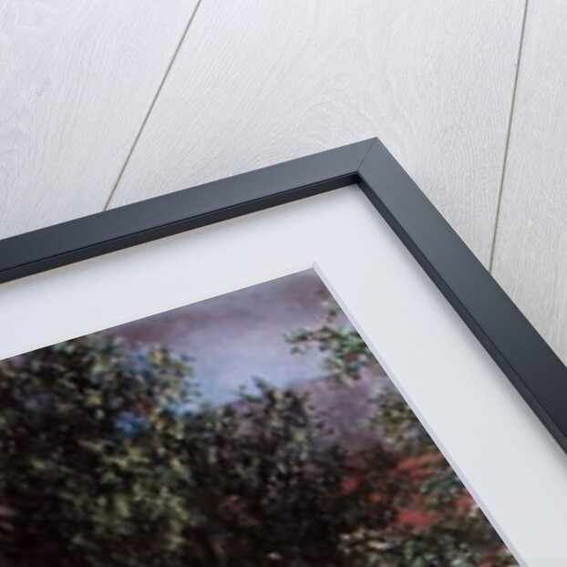 View of a Small Yard by Adolph Friedrich Erdmann von Menzel