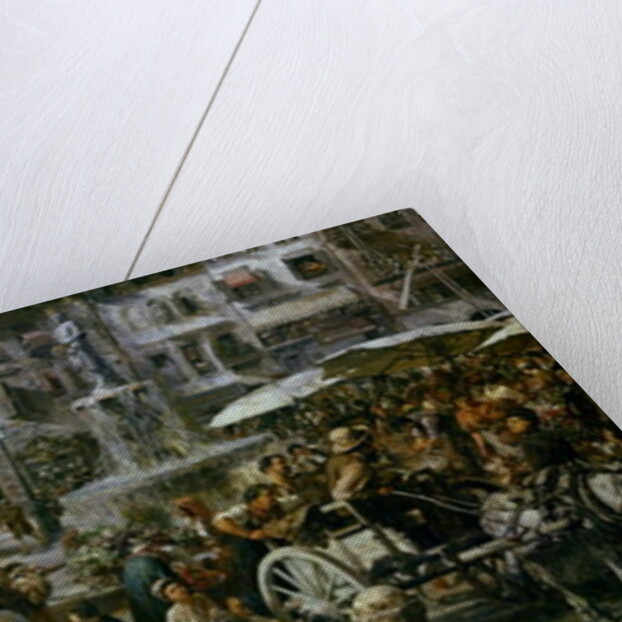 The Market of Verona, 1884 by Adolph Friedrich Erdmann von Menzel