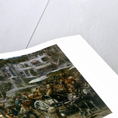 The Market of Verona, 1884 by Adolph Friedrich Erdmann von Menzel