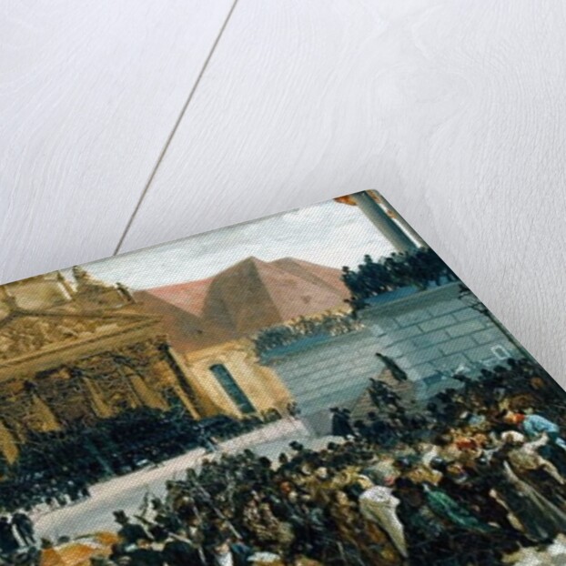 Victims of the March Revolution in Berlin Lying in State, 1848 by Adolph Friedrich Erdmann von Menzel