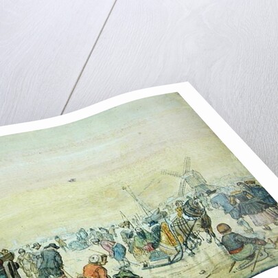 Enjoying the Ice, 1630 by Hendrik Avercamp