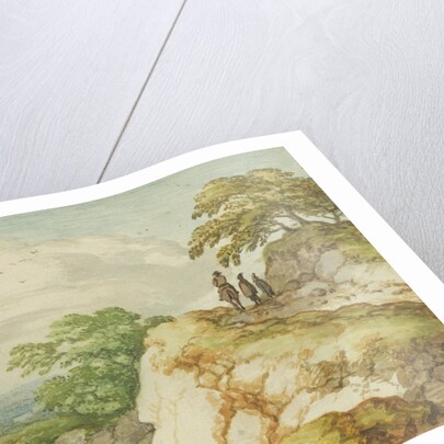 Hikers in the Highlands, c.1655 by Allart van Everdingen