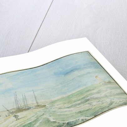 The Beach at Wijk aan Zee by Abraham Willaerts