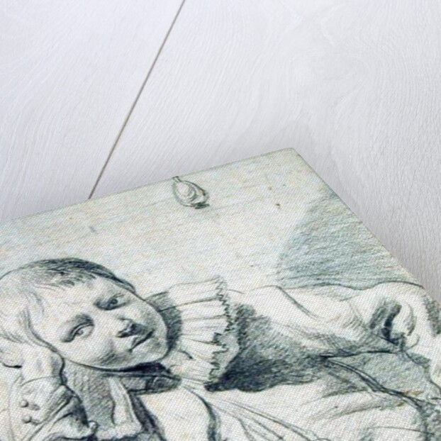 Schoolboy at his Desk, c.1630-45 by Dutch School