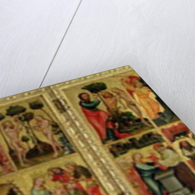 High Altar of St Peter's in Hamburg, the Grabower Altar by Master Bertram of Minden