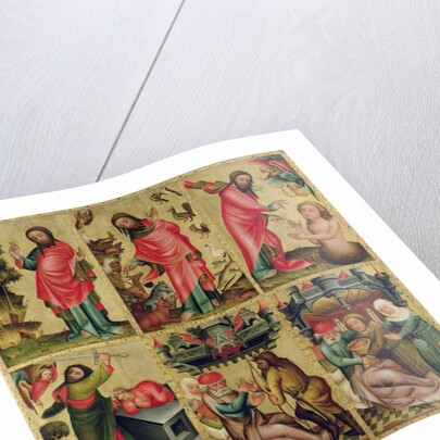 Inner left wing of the High Altar of St. Peter's in Hamburg, the Grabower Altar by Master Bertram of Minden