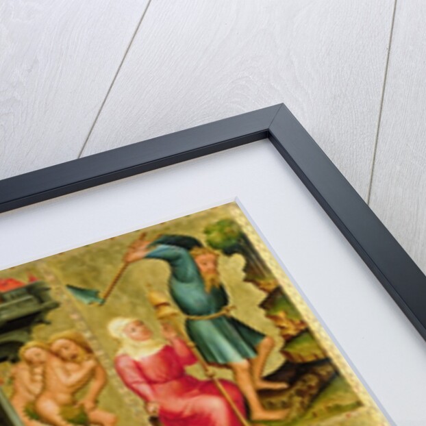 Right wing of the High Altar of St. Peter's in Hamburg, the Grabower Altar, 1383 by Master Bertram of Minden