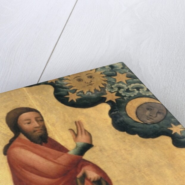 The Creation of the Sun, Moon and stars by Master Bertram of Minden