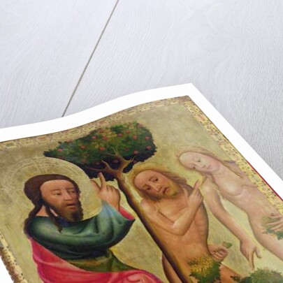 God the Father Punishes Adam and Eve by Master Bertram of Minden