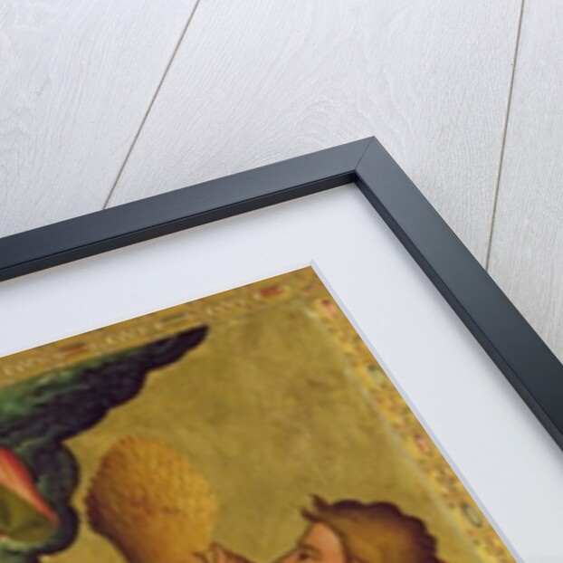 The Offerings of Cain and Abel from the High Altar of St. Peter's in Hamburg, The Grabower Altar, 1383 by Master Bertram of Minden