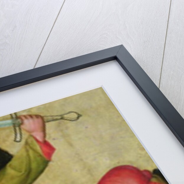 The Sacrifice of Isaac from the High Altar of St. Peter's in Hamburg, the Grabower Altar, 1383 by Master Bertram of Minden