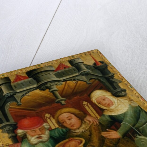 The Stolen Blessing from the High Altar of St. Peter's in Hamburg, the Grabower Altar, 1383 by Master Bertram of Minden