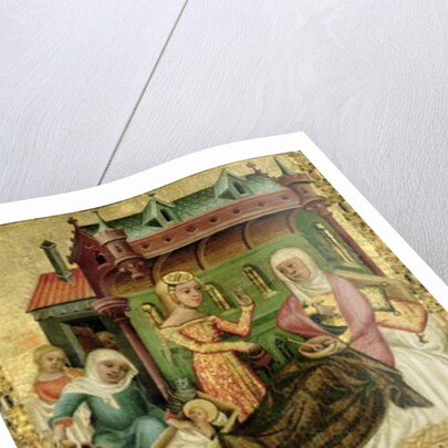 Nativity of the Virgin and the Massacre of the Innocents by Master Bertram of Minden