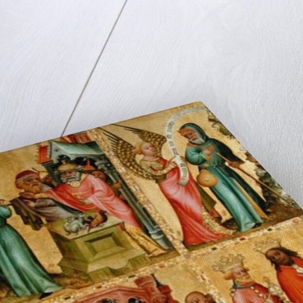 Joachim's Sacrifice and the Circumcision of Christ by Master Bertram of Minden