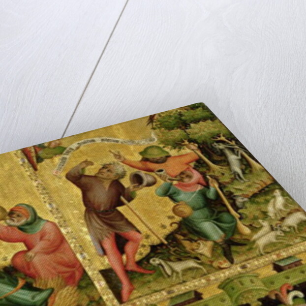 The Annunciation to the Shepherds and the Marriage at Cana by Master Bertram of Minden