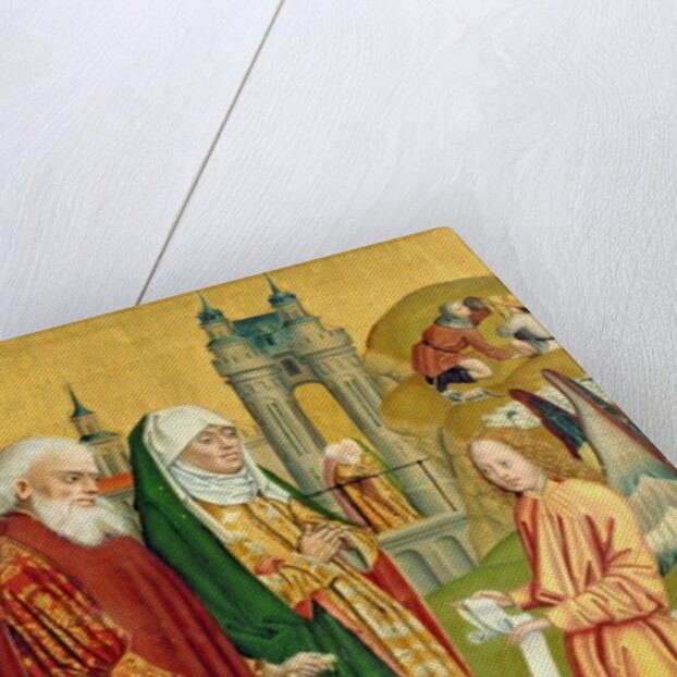 The Annunciation to Joachim and Anne by Absolon Stumme