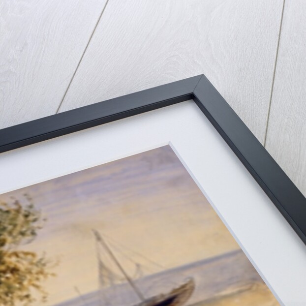 The Banks of the Elbe, 1840 by Jacob Gensler