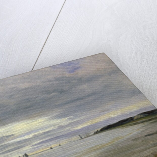 The Beach at Blankenese, 8th October 1842 by Jacob Gensler