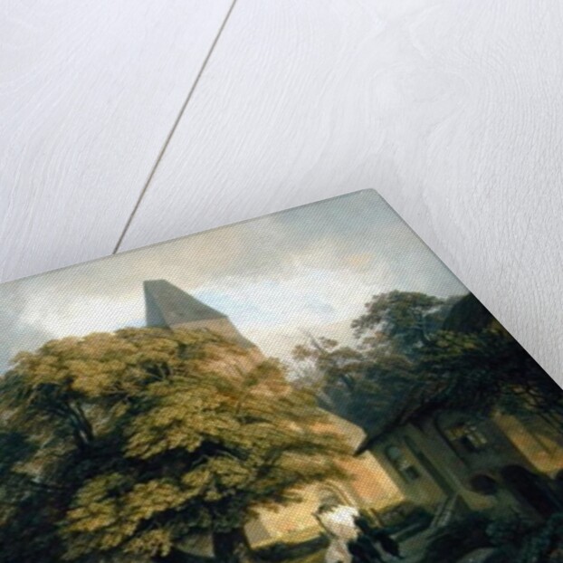 Elstorf Churchyard, near Hamburg, 1837 by Jacob Gensler