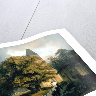 Elstorf Churchyard, near Hamburg, 1837 by Jacob Gensler