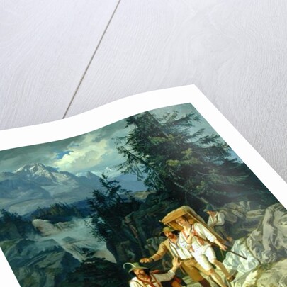 Tirolese Smugglers, 1831 by Jacob Gensler