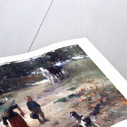 At the Village Pond, c.1888 by Thomas Ludwig Herbst