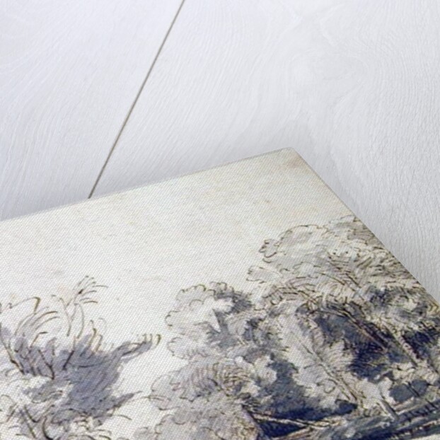 Landscape by Rembrandt Harmensz. van Rijn