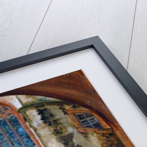 Detail of Rochsburg Castle in Saxony by Johann Herman Carmiencke