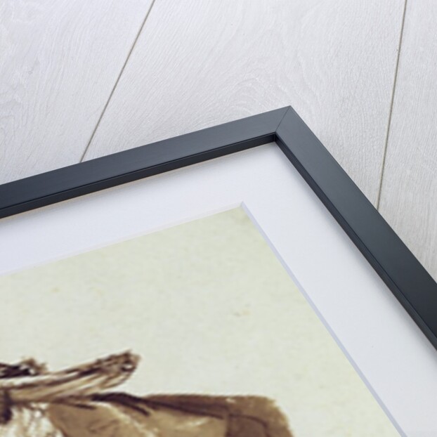 Actor with a Broad-rimmed Hat by Rembrandt Harmensz. van Rijn