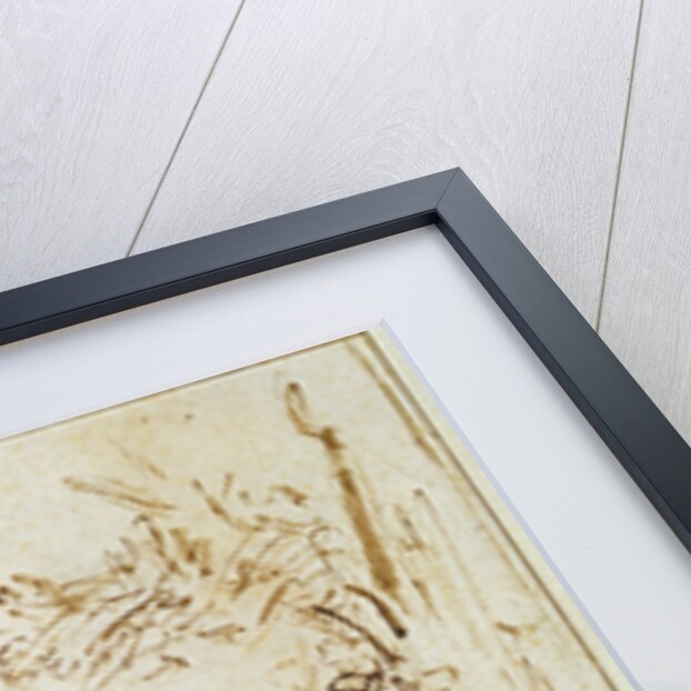 The Angel Appears to Hagar and Ishmael in the Wilderness by Rembrandt Harmensz. van Rijn