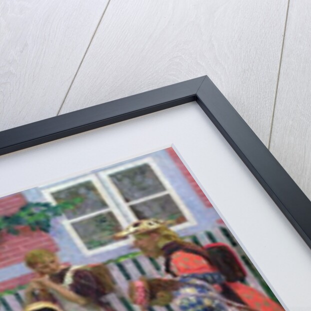 Girls on the way to School, 1899 by Julius August Friedrich Theodor von Ehren