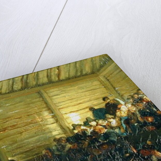 Peasant Theatre in the Tyrol, 1859 by Adolph Friedrich Erdmann von Menzel