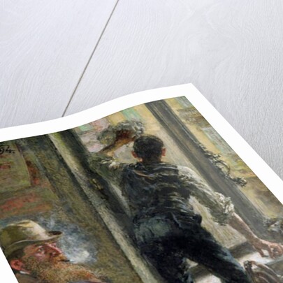 Breakfast at the Cafe, 1894 by Adolph Friedrich Erdmann von Menzel