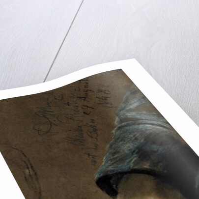 My Right Hand Drawn With my Left Hand, 1848 by Adolph Friedrich Erdmann von Menzel