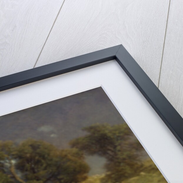 Roman Landscape with a Bridge, 1863 by Arnold Bocklin