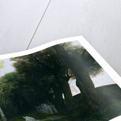 Sacred Grove, 1886 by Arnold Bocklin