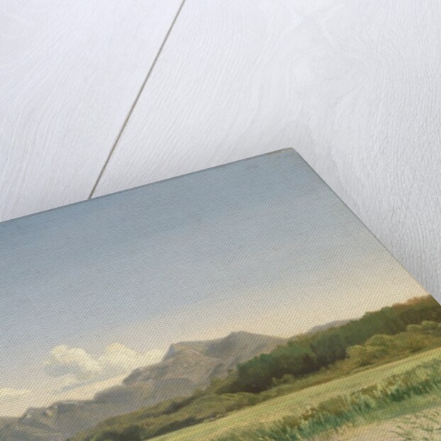 The Chiemsee at Stock by Johann Beckmann