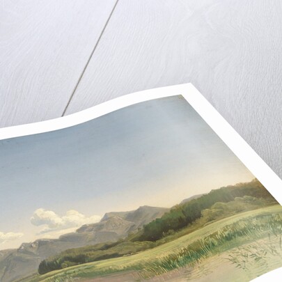 The Chiemsee at Stock by Johann Beckmann