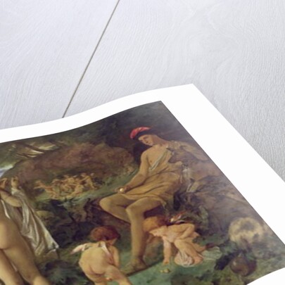 The Judgement of Paris, 1870 by Anselm Feuerbach