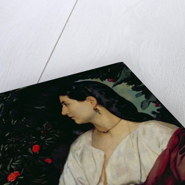 The Mandolin Player, 1865 by Anselm Feuerbach