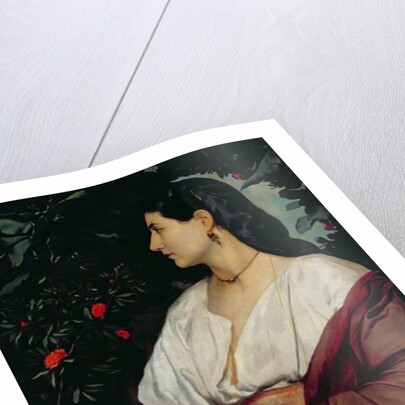 The Mandolin Player, 1865 by Anselm Feuerbach