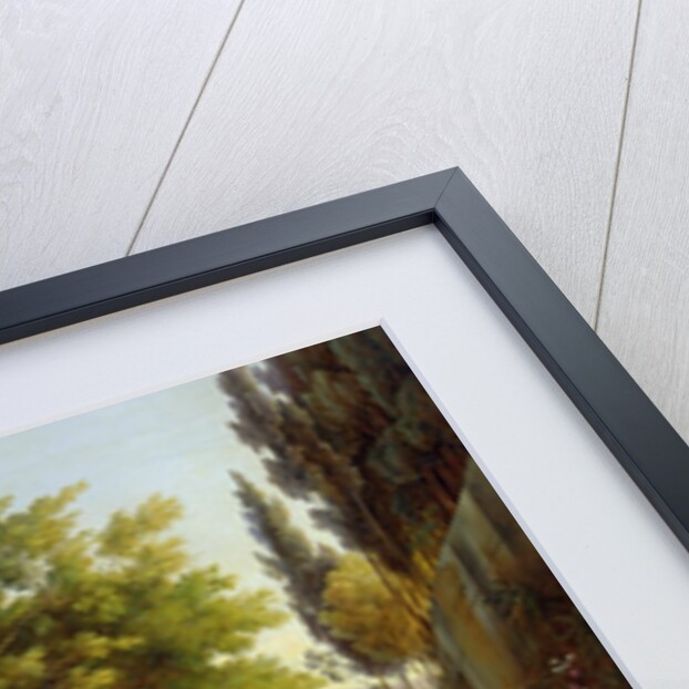 The Terrace of the Capucins in Sorrento, 1828 by Joachim Faber