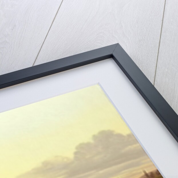 A Medieval Town in 1830, 1830 by Carl Georg Adolph Hasenpflug