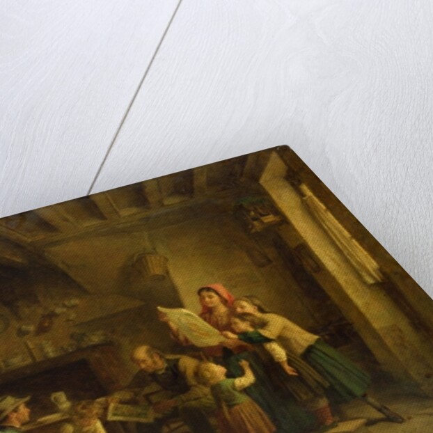 The Art Dealer by Pierre Edouard Frere