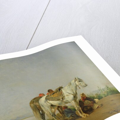 On the bank of the Nile, 1871 by Eugene Fromentin